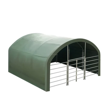 Állattartó sátor 8m x 8m x 4m (64nm alapterület)