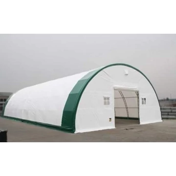 Hangár alakú raktársátor 9,15m x 24m x 4,55m (220nm alapterület)
