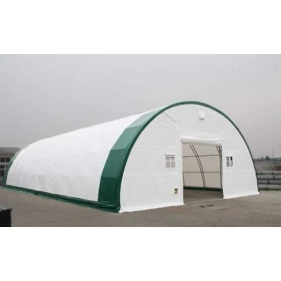Hangár alakú raktársátor 9,15m x 26m x 4,55m (238nm alapterület)